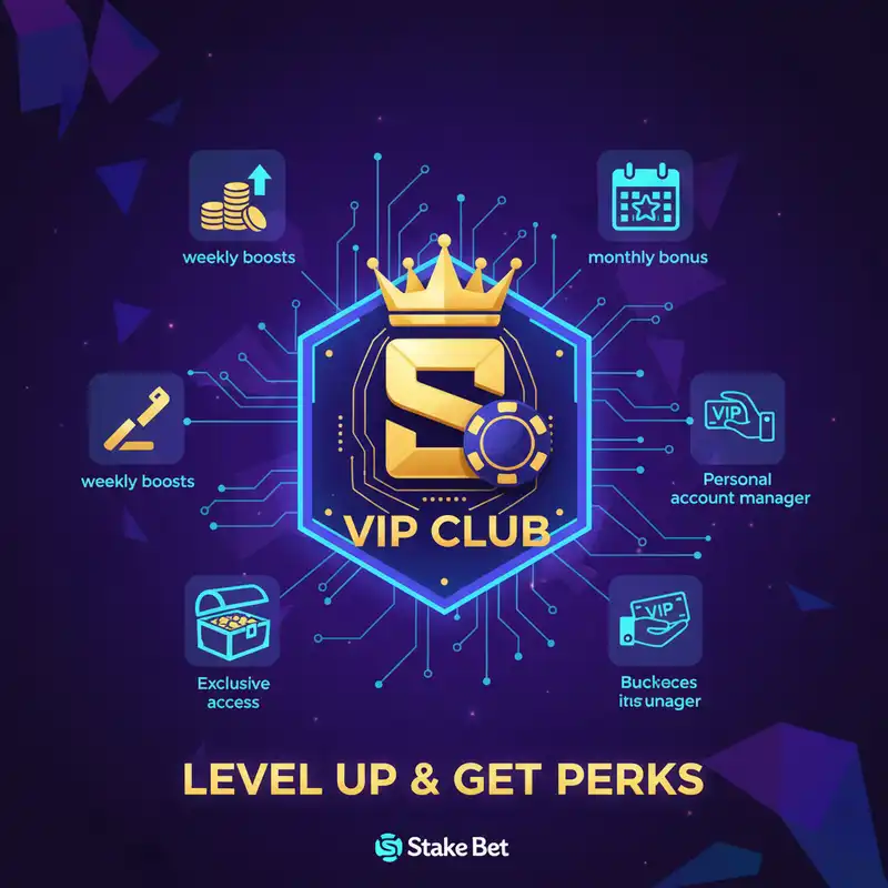 Stake Bet VIP Club Benefits